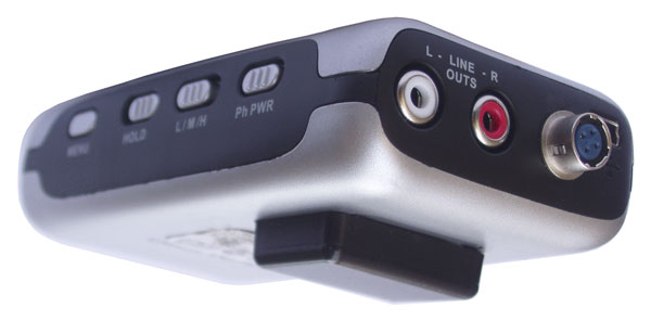 M-AUDIO MICROTRACK 24/96 st&eacute;r&eacute;o avec connecteur alimentation externe