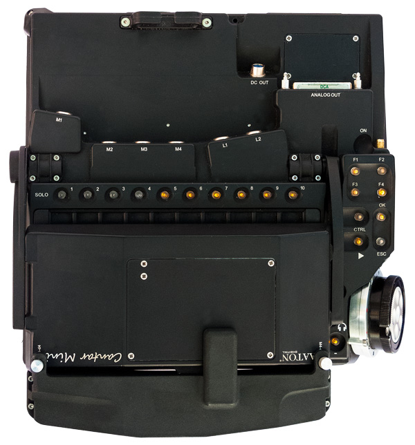 Cantar Mini & AATON DIGITAL A-BOX 6 Control Module Top Panel