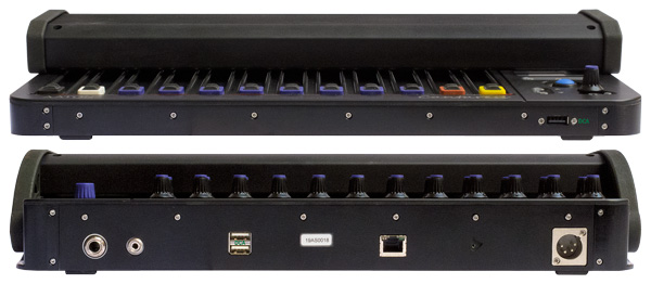 AATON DIGITAL CANTARESS Remote Control Surface Front & Rear Panels