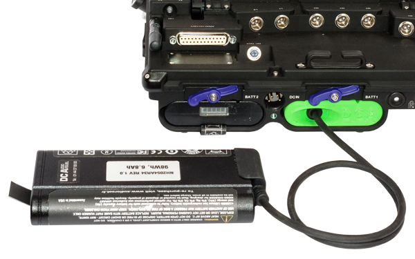 Fausse Batterie de DC Audiovisuel pour Cantar X3 ou Mini