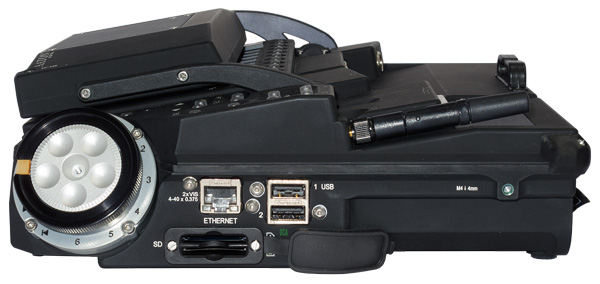 Face droite AATON DIGITAL CANTAR MINI 16 pistes