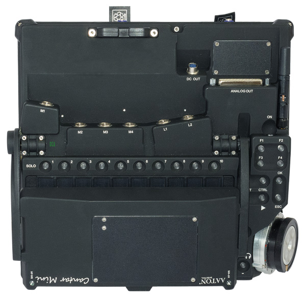 Face supérieure AATON DIGITAL CANTAR MINI 16 pistes