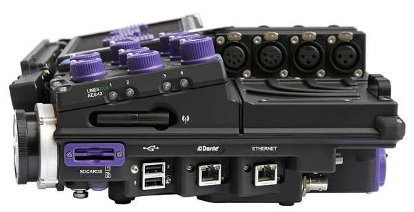AATON DIGITAL CANTAR X3 24-Track Right Panel