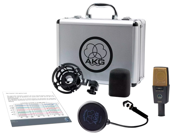 Package AKG C414 XLII + suspension