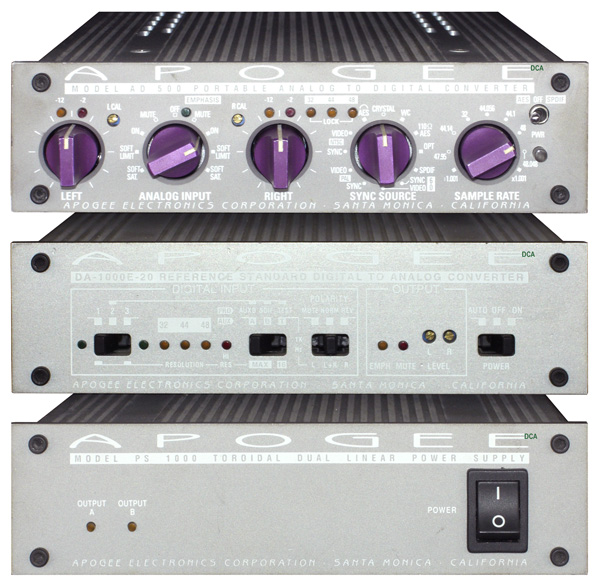 APOGEE AD-500/DA-1000 16-Bit Converters with Power Supply
