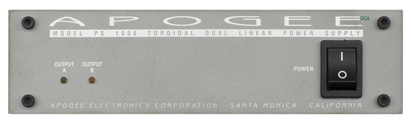 APOGEE PS-1000 Power Supply Front Panel