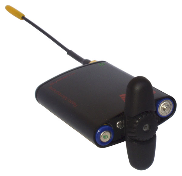 Audio Limited Mini TX40 emplacement des piles