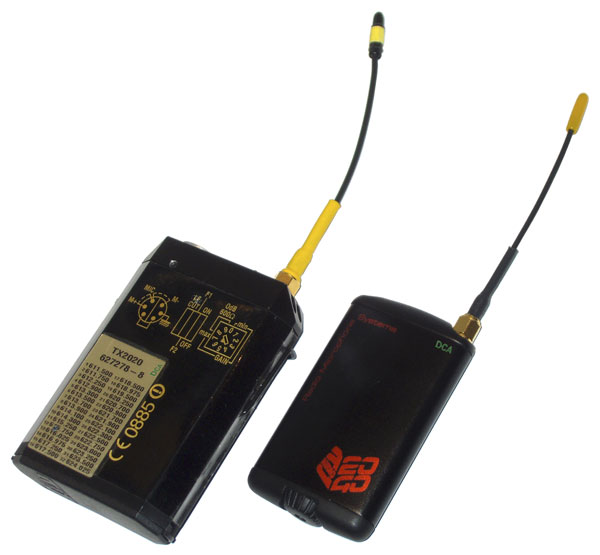 Emetteurs Audio Limited TX2020 et Mini TX40