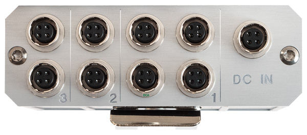 Face arrière AUDIOROOT eSMART BG-DU distributeur alimentation