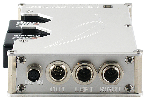 Face arrière AUDIOROOT uPRE MKII préampli stéréo