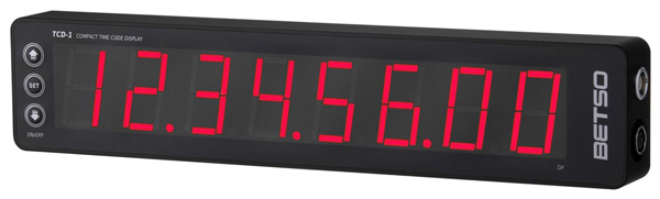 BETSO TCD-1 Compact Self-powered Timecode Display