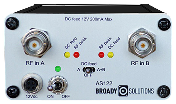 BROADY SOLUTIONS AS-122 + Directional Antennas Front Panel