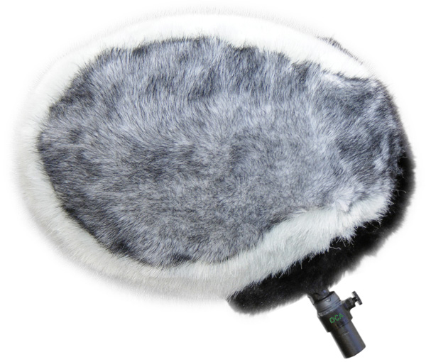 CINELA ZEPHYX Windscreen + Fur mounted with Clear "Strong Breeze" Fur
