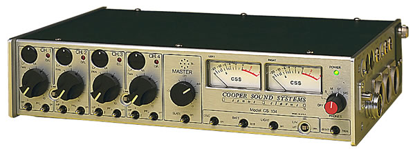 COOPER CS 104 mixette 4 entrées 4 sorties directes