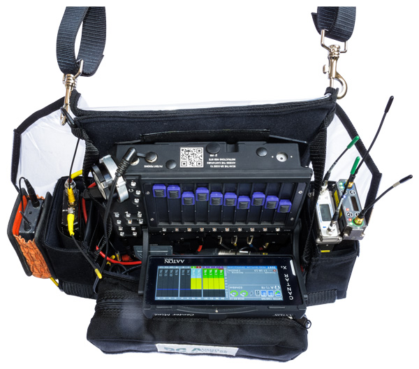 Complete production gear in DC AUDIOVISUEL MINI Sound Bag