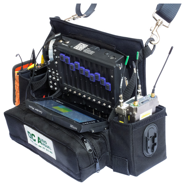 Complete production gear in DC AUDIOVISUEL MINI Sound Bag