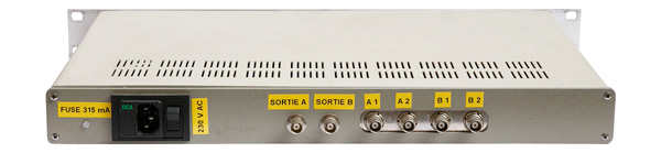 DC AUDIOVISUEL 4-Antenna Summer Rear Panel