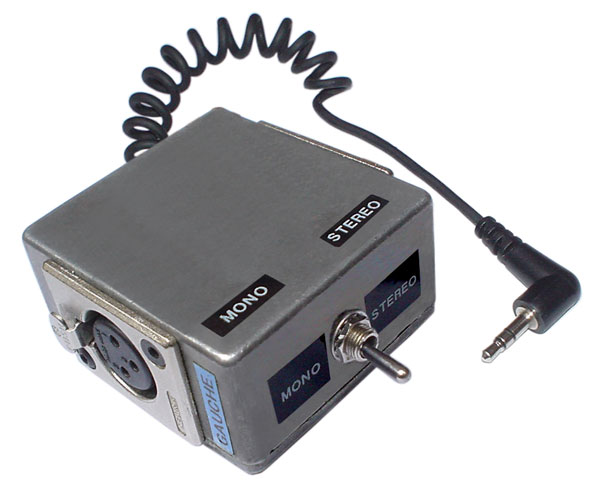 Interface audio pour caméra entrée mini jack