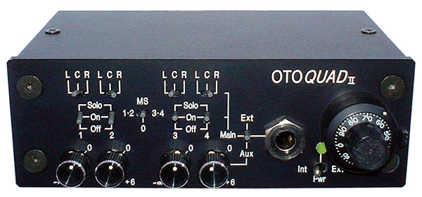 DC AUDIOVISUEL OTOQUAD préampli casques 4 entrées