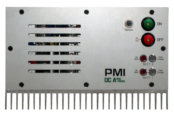 Face avant DC AUDIOVISUEL PMI station d'alimentation