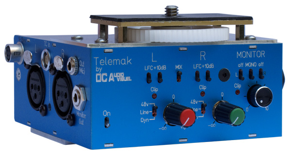 DC AUDIOVISUEL TELEMAK Stereo 2 Input Preamp