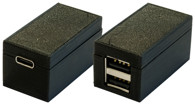 DC AUDIOVISUEL Adaptateur USB-C 2xUSB-A