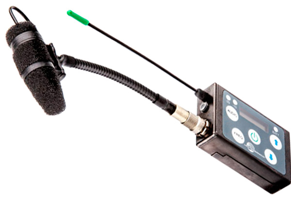 DPA 4097 semi canon miniature avec émetteur HF Lectrosonics SSM