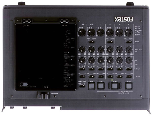 FOSTEX PD-6 DVD 6-Track Top Panel