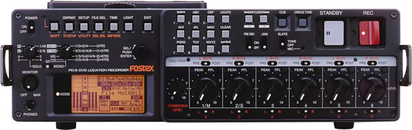 FOSTEX PD-6 DVD 6-Track Front Panel