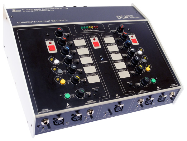 GLENSOUND GS-CU001L Two Commentator Box