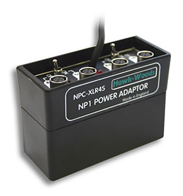 HAWK-WOODS NPC-XLR4S Hirose + XLR Power Adaptor