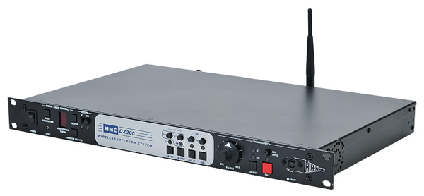 HME DX200 base BS200 + 4 boîtiers BP200 intercom HF