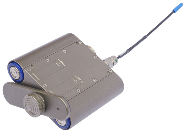 LECTROSONICS SMDB Transmitter + Lavalier Rear & Bottom Panels