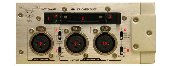 NAGRA LB 2-Track Left Panel
