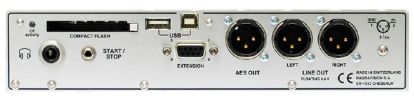 NAGRA VI 6-Track Right Panel