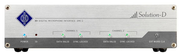Face avant interface numérique Neumann DMI-2