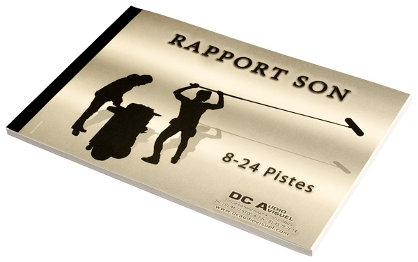 Rapport son 8-24 pistes DC Audiovisuel