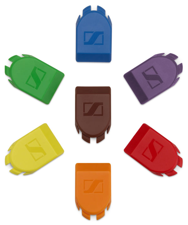 Capuchons de couleurs pour Sennheiser SKM 5200