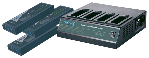 Batteries NP-L x 3 + chargeur secteur