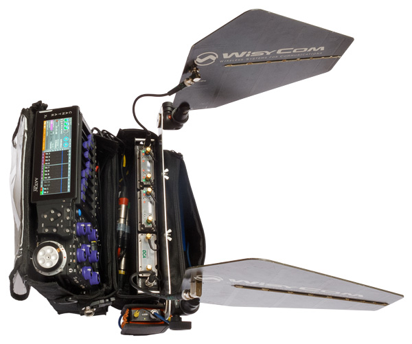 Cantar X3 with PSC RF Six Pack, Wisycom MCR42 & Antennas
