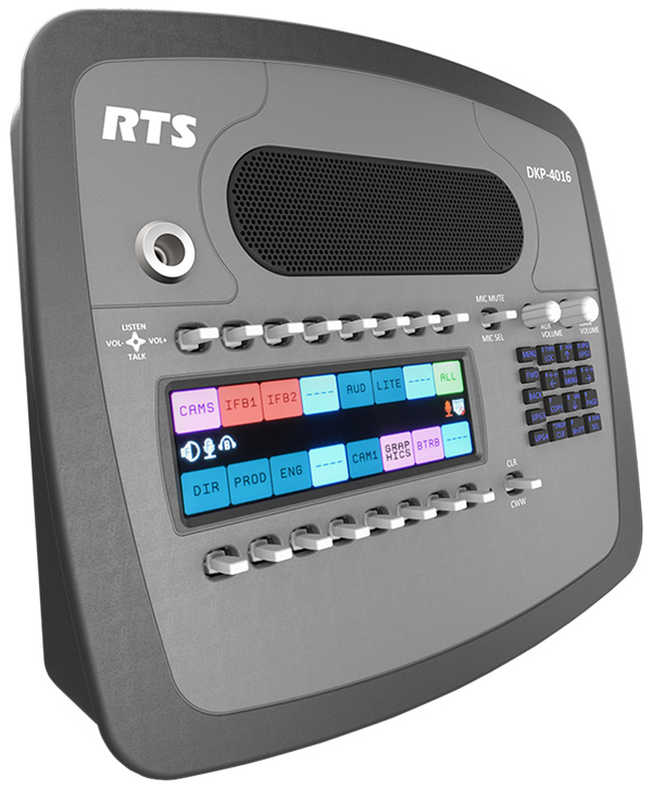 RTS DKP-4016 Desktop Keypanel 16 Keys Vertical Position