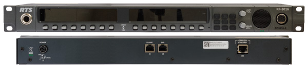 RTS KP-3016 Rack Keypanel 16 keys Front & Rear Panels