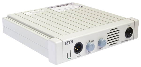 RTS PS-20 alimentation intercom