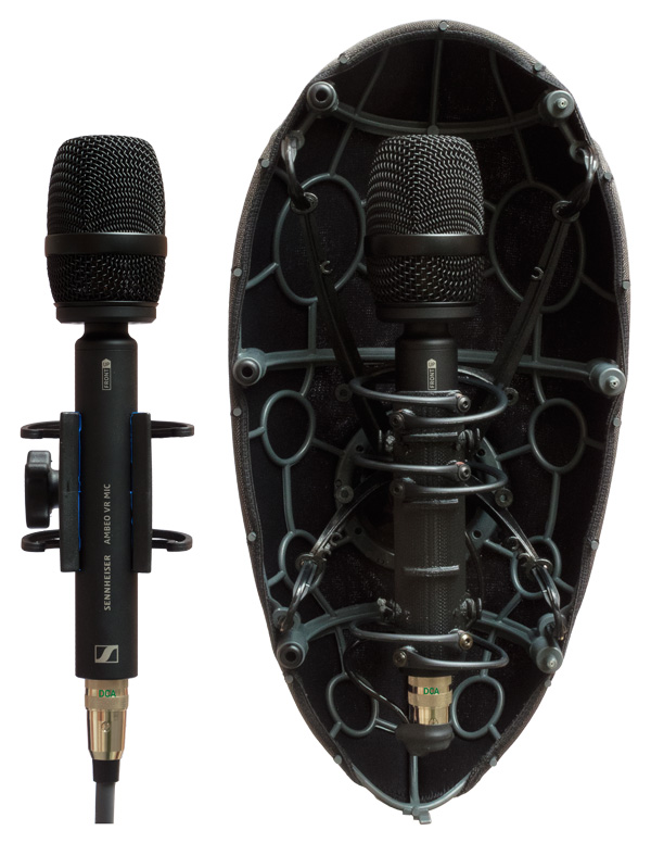 Sennheiser Ambeo Suspension à lyres et bonnette Cinela