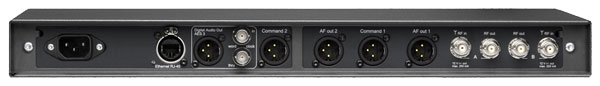 SENNHEISER EM 3732 AC Power Twin Receiver Back Panel