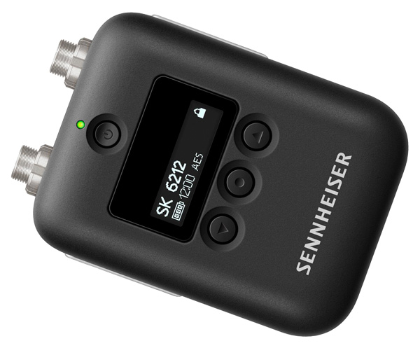 Face avant SENNHEISER SK 6212 émetteur numérique