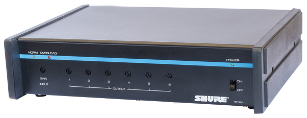 SHURE FP16A 1x6 Splitter