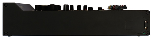 SONOSAX SX-ES64 Desk Mixer 6 Inputs 4 A/D Outputs Left Panel with Dry Battery Compartment
