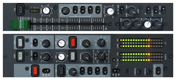 SONOSAX SX-ES84 Desk Mixer 8 Inputs 4 A/D Outputs Input & Output Channels