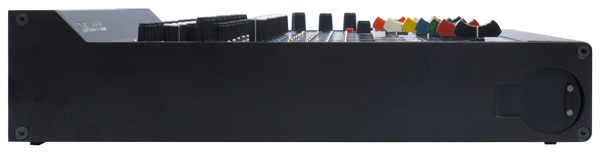 SONOSAX SX-ES84 Desk Mixer 8 Inputs 4 A/D Outputs Left Panel with Dry Battery Compartment